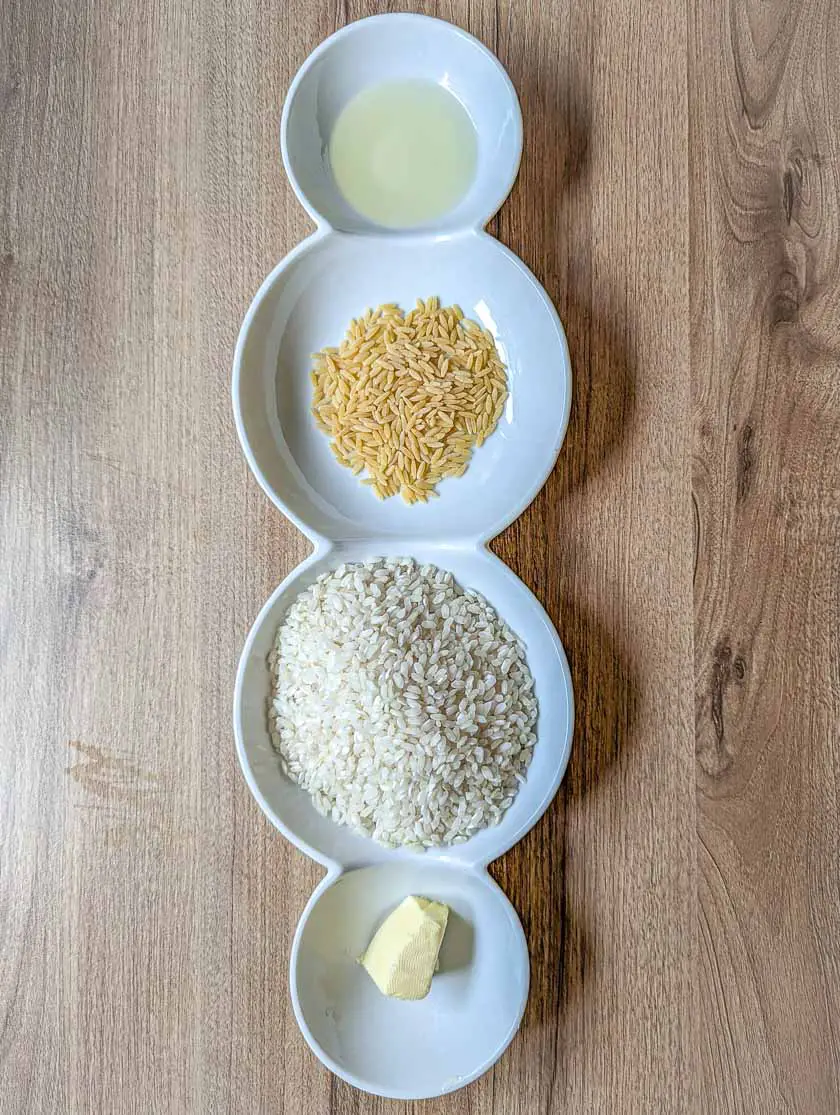 Reis kochen Zutaten